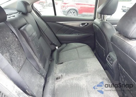 2014 Infiniti Q50 Hybrid Sport from USA, damaged, VIN JN1AV7AP3EM690274